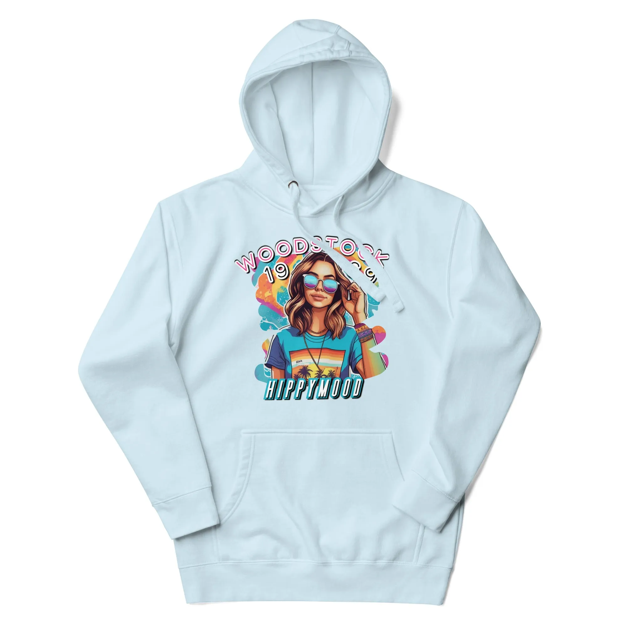 Wood Stock 1969 Pullover Hoodie