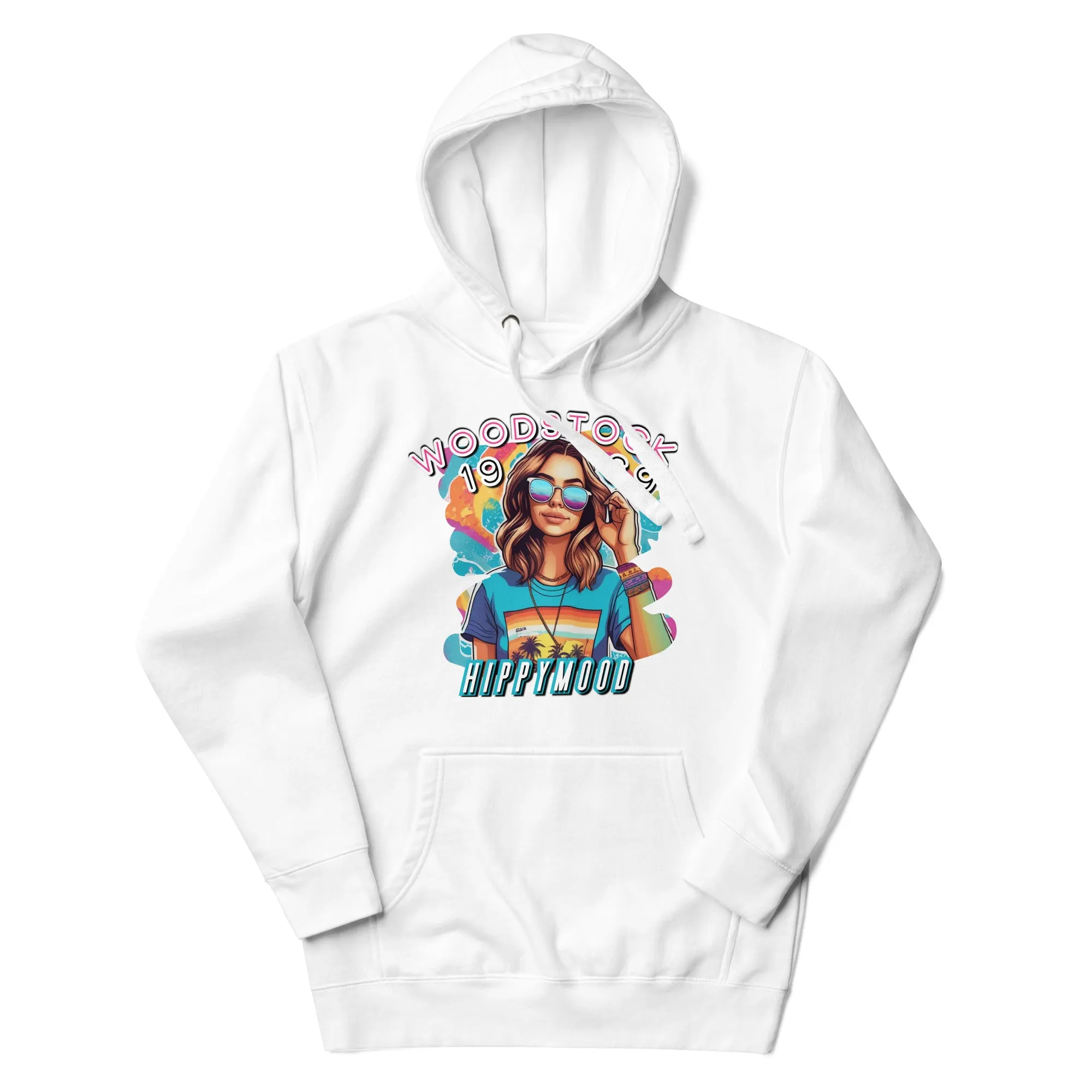 Wood Stock 1969 Pullover Hoodie