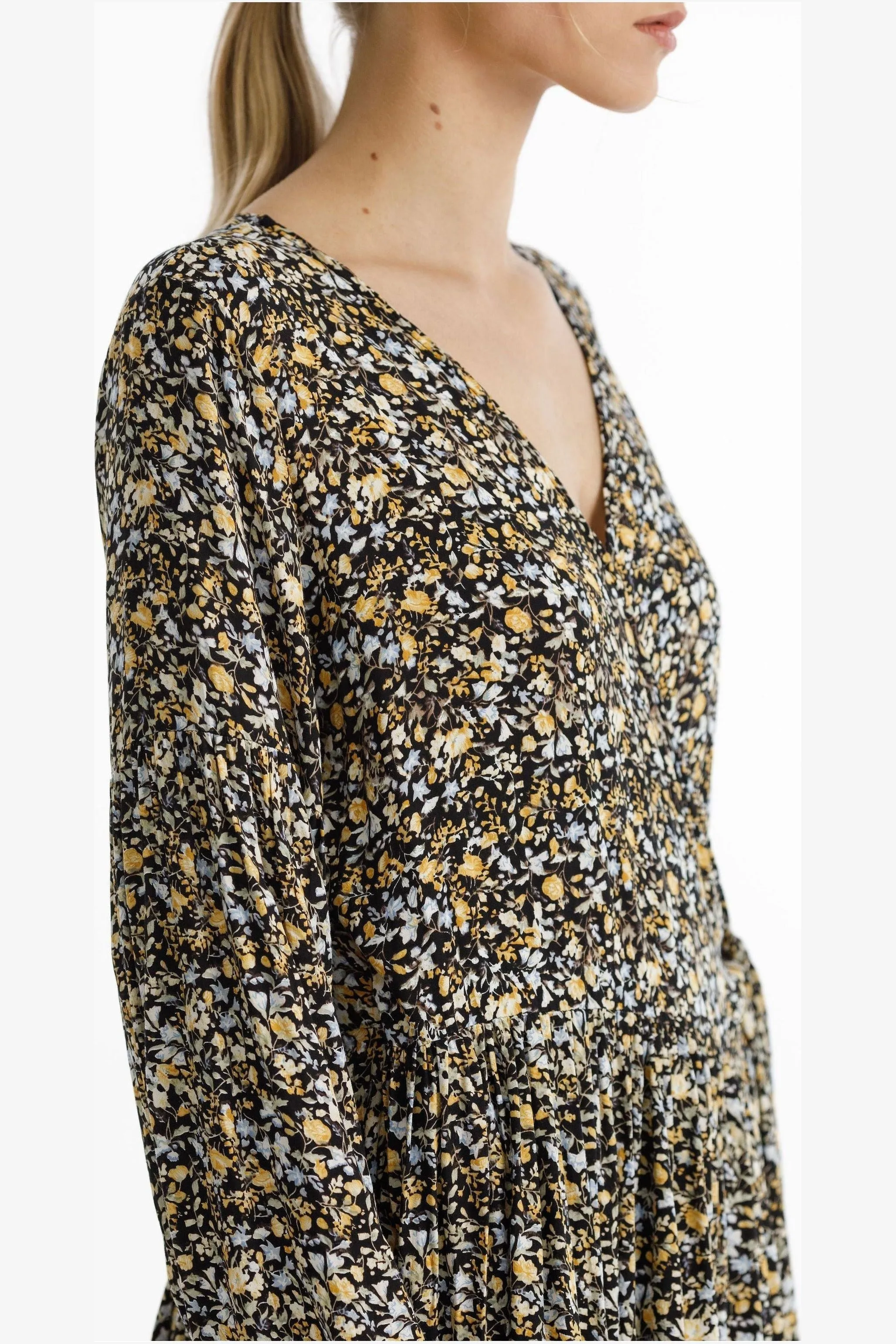 WRAPPED UP DRESS - AUTUMN LEAF