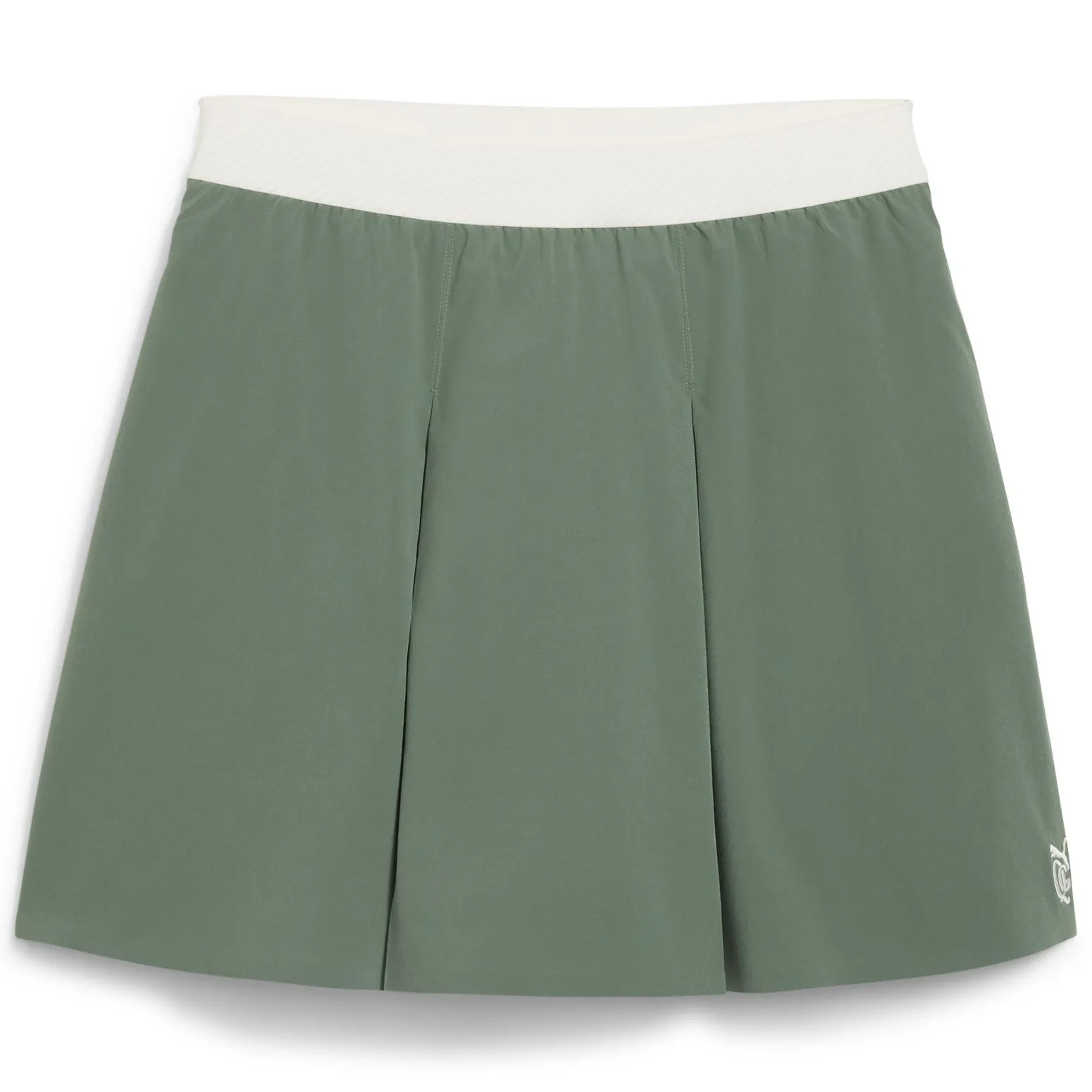 X QGC Pleated Skirt Deep Forest