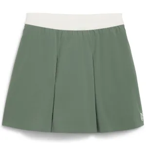 X QGC Pleated Skirt Deep Forest