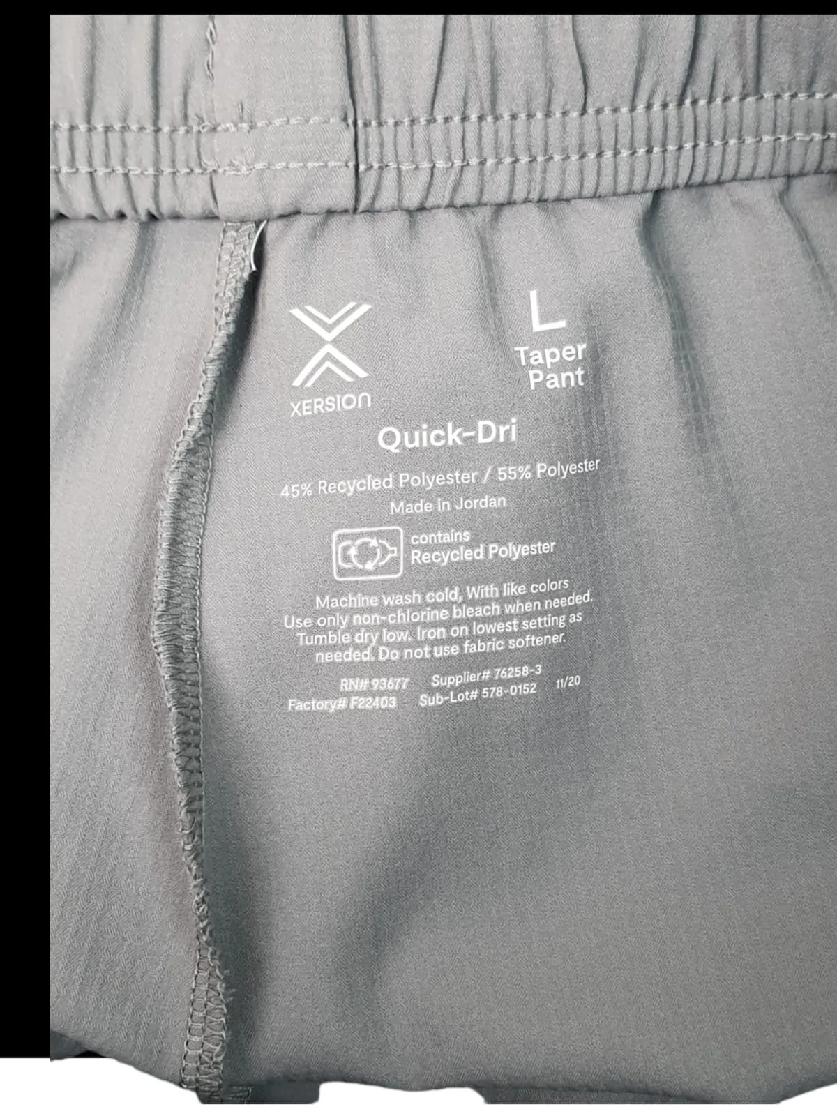 Xersion Gray Men's Jogger Pant ( L )